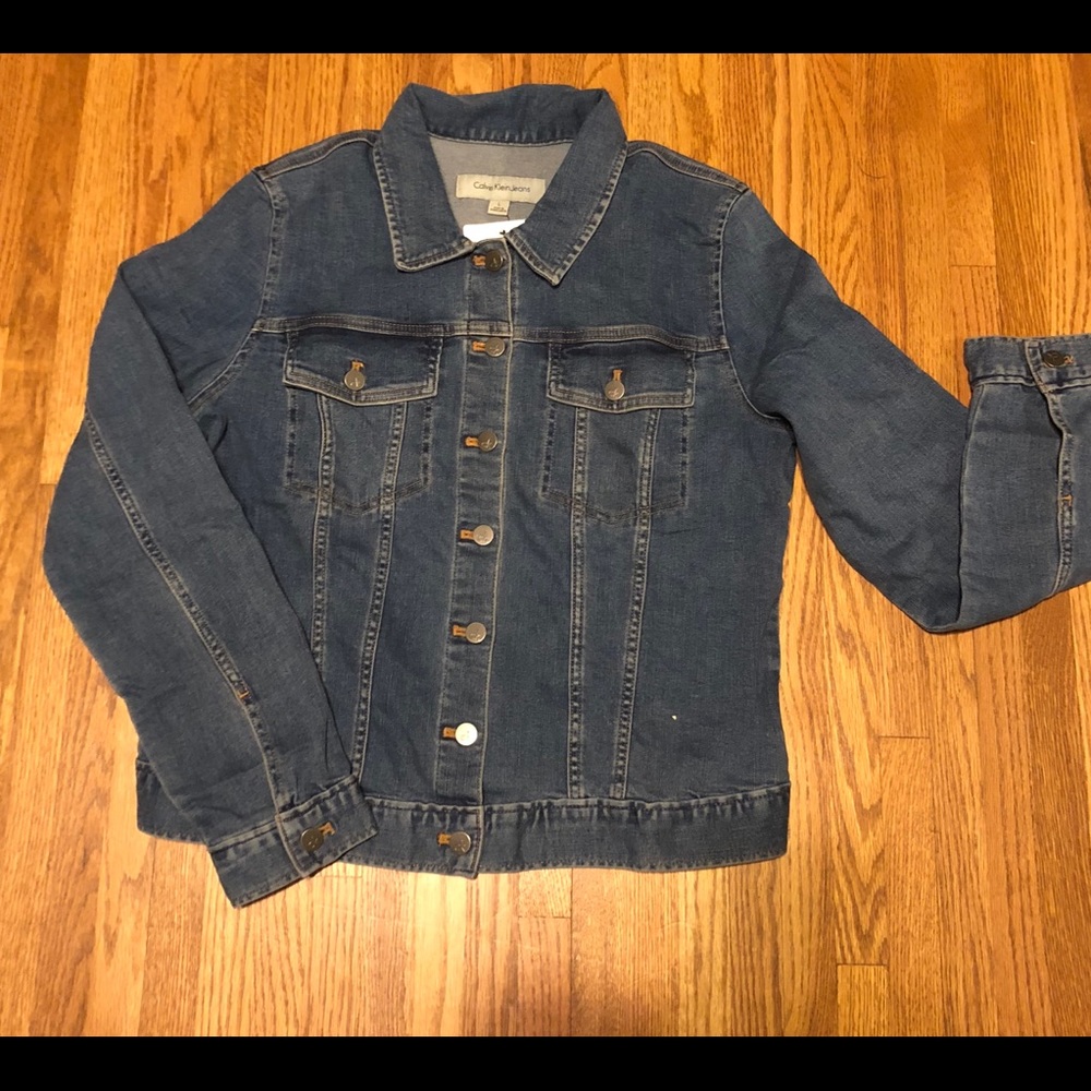 NWT Classic Calvin Klein Jean Jacket